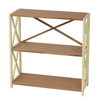 Wilkinson Furniture Cubis Bookcase in Buttermilk