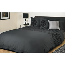 Buckingham Duvet Set Black Single