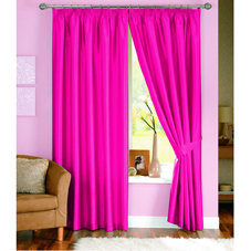 Wilkinson Plus Java Lined Curtains Cerise 66inx54in