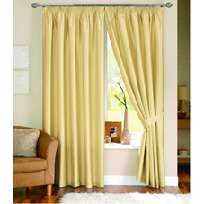 Wilkinson Plus Java Lined Curtains Cream 66inx90in