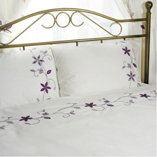 Misha Duvet Set Mulberry Double