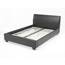 Paris Bed Black Double