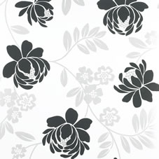 Statement Chloe Wallpaper Black/White 96142