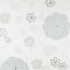 Tatyana Wallpaper Textured Blue 75272