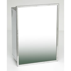 Wilko Cabinet Bathroom Stainless Steel