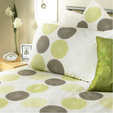 Woodstock Duvet Set Green Double