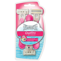 Quattro Disposable Razor x 3