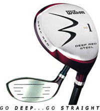 2nd Hand Wilson Deep Red Steel Driver (Graphite Shaft)