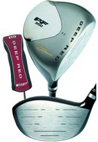 Deep Red PowerFit 350cc Ti Driver (graphite shaft)