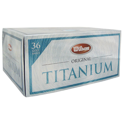 Wilson Titanium Golf Balls 144 Balls