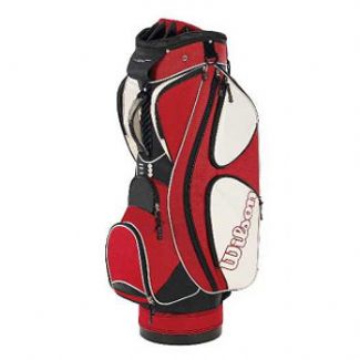 WILSON PROSTAFF CART GOLF BAG 2009 RED/WHITE