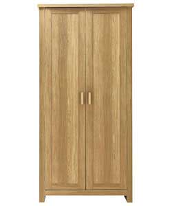 Double Wardrobe - Oak