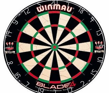 Blade 4 Bristle Dartboard, Size: H45cm, W45cm, D5cm.