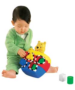 the Pooh Honey Pot Shape Sorter