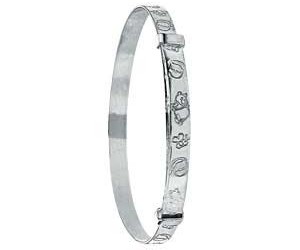 Sterling Silver Expander Bangle