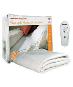 Regular Washable Heated Underblanket - Single