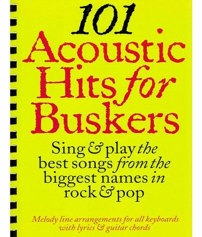 101 Acoustic Hits For Buskers Mlc