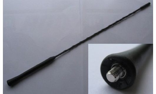 Land Rover Freelander Black Genuine Replacement AM/FM Aerial Mast Antenna Roof Screw in Type