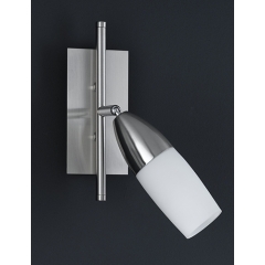 Wofi Lighting New Jersey Low Energy Nickel Wall Light