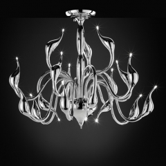 Sevilla 18 Light Swan Style Ceiling Light