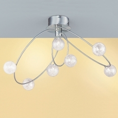 Sputnik Modern Frosted Glass Ceiling Light