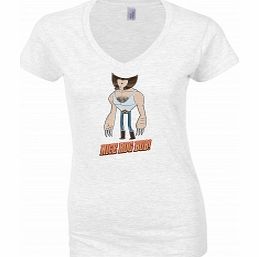 Nice Rug White Womens T-Shirt Large ZT