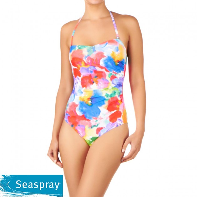 Seaspray Fiji Bandeau Swimsuit - Print