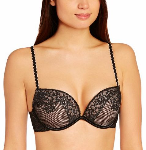 Full effect Lace Bra Push-Up Womens Bra Black 38B