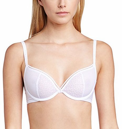 Womens Natural Push Up Everyday Bra, White, 36C