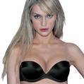 womens underwired strapless push-up bra