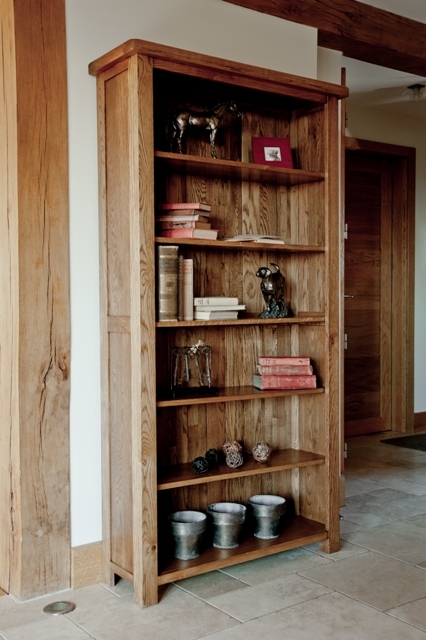 Woodbury Oak Large Bookcase