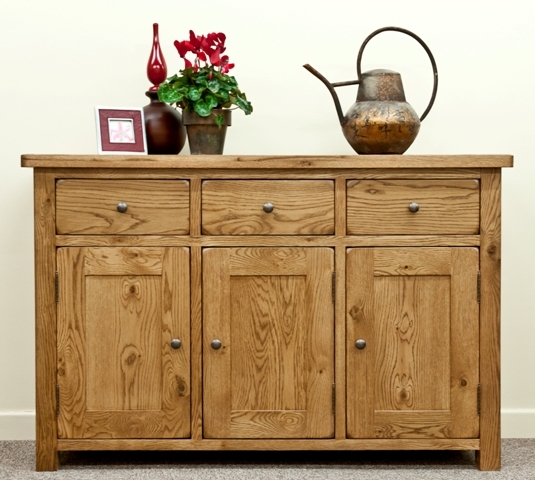 Woodbury Oak Large Sideboard/Base