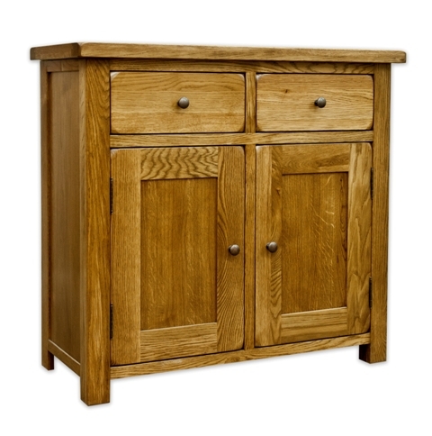 Woodbury Solid Oak Small Sideboard/Base