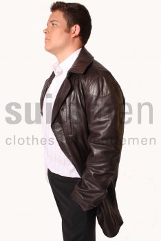 Mens 3/4 Length Coat