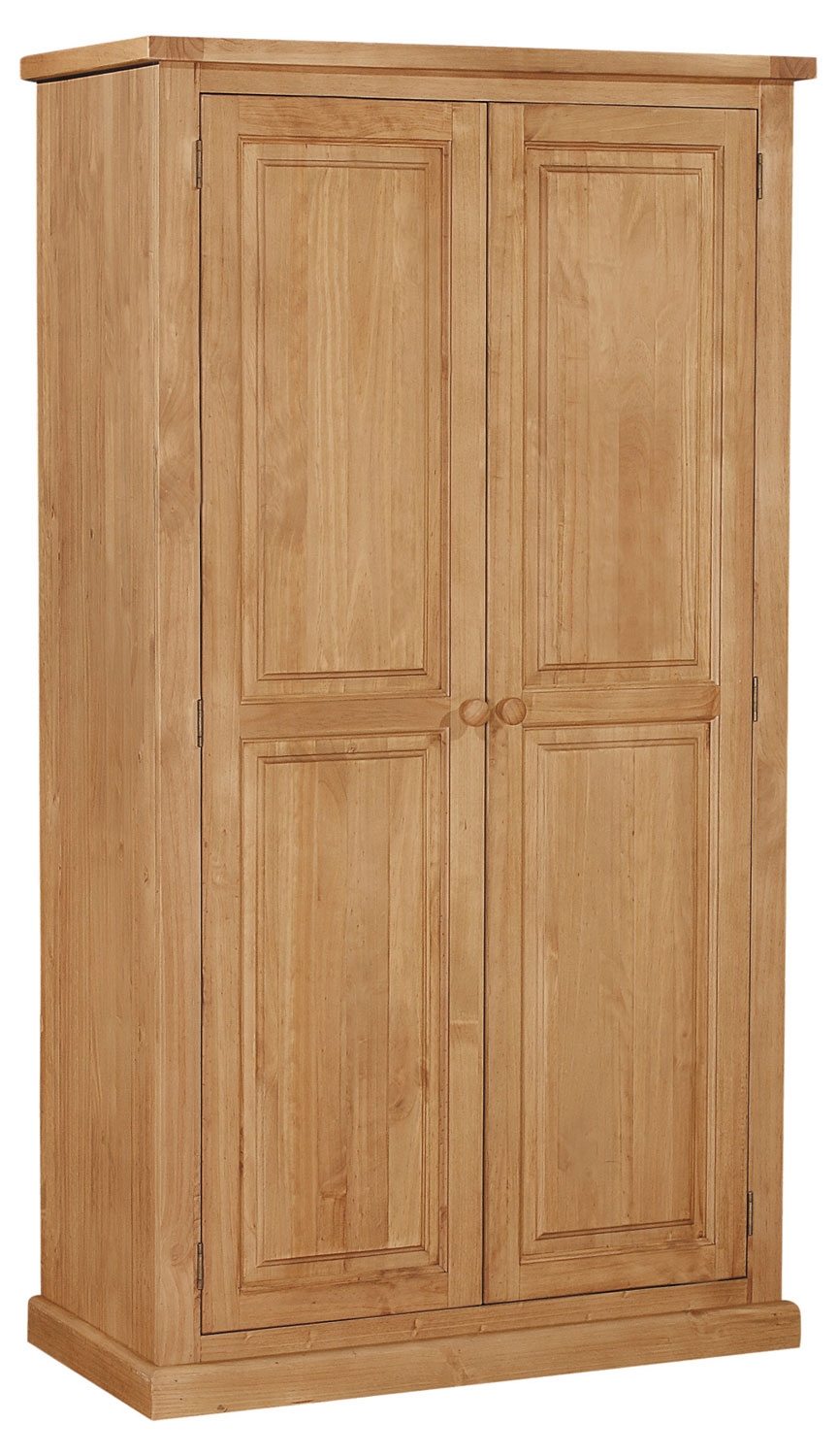 Pine Double Full Hanging Wardrobe