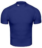 Under Armour Coldgear Mock Short Sleeve Royal S