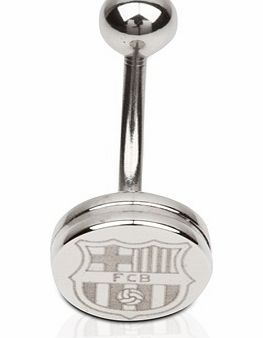 Barcelona Crest Body Bar - Stainless Steel