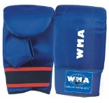 Bag Mitt Artificial Lthr, Blue, Frnt Elas Eva Padding Medium