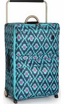 IT Worlds Lightest Large 2 Wheel Suitcase - Aztec