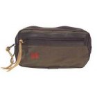 Worn Again Ollie Khaki Wash Bag