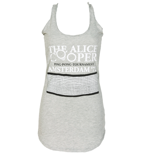 Ladies Alice Cooper Amsterdam 72 Grey Vest