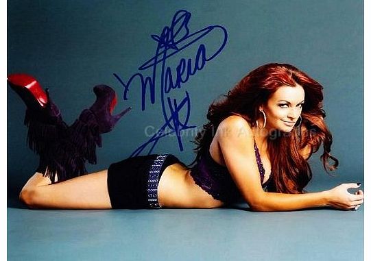 MARIA KANELLIS - WWE Wrestler GENUINE AUTOGRAPH