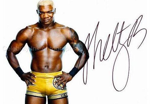 SHELTON BENJAMIN - WWE / ECW Wrestler GENUINE AUTOGRAPH