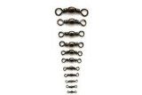 WSB Tackle Bronzed Barrel Swivels, Pack 100 - Size 1/0