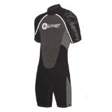 Osprey Mens OSX Shorty Wetsuit 167-173cm Black/Grey