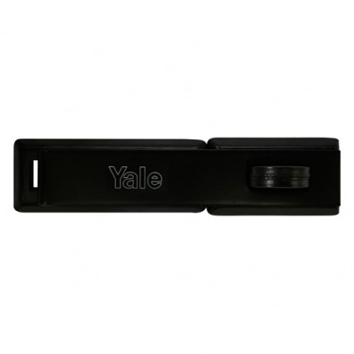 Yale 190mm Black Hinged Hasp Y145/190/BK