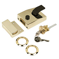 YALE Night Latch Brass 60mm Backset