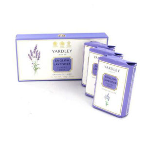 English Lavender Soap Trio 300g