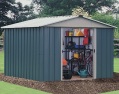 YARDMASTER apex metal shed