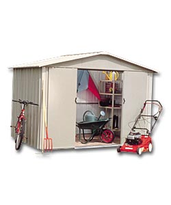 Yardmaster Deluxe Metal Garden Shed 189x185cm